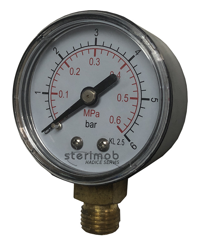 Manometre pression 0-6bar CLAS SA 1272